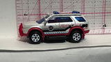 White Fire Chief Ford Explorer 2012 Matchbox Diecast Car