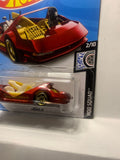 Red Deora III Rod Squad FYB43 D7C3 G1 2018 Long Card Hot Wheels Diecast Car