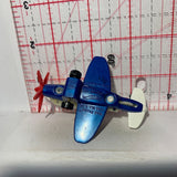 White Mad Propz Plane Hot Wheels Diecast Car
