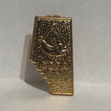 ABPA Alberta Black Powder Association Logo  Lapel Pin