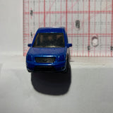 Blue Parking Enforcement Ford Transit Connet Van Matchbox Diecast Car
