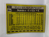 # 85T Junior Ortiz  Minnesota Twins 1990 Topps Baseball Cards