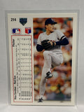 # 214 Wes Gardner  Boston Red Sox 1991 UD Baseball card