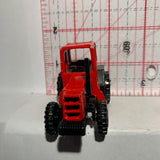 Red 9131 Farm Tractor Welly Diecast Car