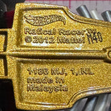 Red Ratical Racer ©2012 Hot Wheels Diecast Car