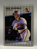 # 488 Dick Schofield  Los Angeles Angels 1989 Fleer Baseball card