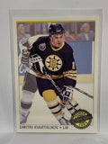 # 6 Dmitri Kvartalnov  Boston Bruins 92-93 O-Pee-Chee Premier Hockey Cards