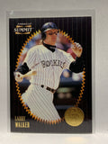 # 61 Larry Walker  Colorado Rockies 1996 Pinnacle Summit Baseball card