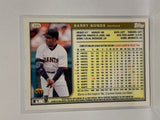 # 395 Barry Bonds  San Francisco Giants 1999 Topps Baseball Cards
