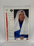 # 233 Bret Saberhagen  Kansas City Royals 1992 UD Baseball Cards
