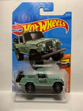 Green '67 Jeepster Commando Hw Hot Trucks FYF06 D7C3 2017 Long Card Hot Wheels Diecast Car