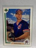 # 19 Charles Nagy RC Cleveland Indians 1991 UD Baseball card