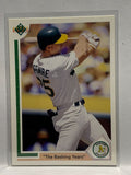 # 656 The Bashing Years  Oakland Athletics 1991 UD Baseball Cards