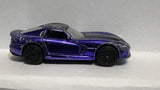 Purple Dodge Viper 1/60 2016 Majorette Diecast Car
