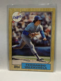 # 410 Fernando Valenzuela  Los Angeles Dodgers 1987 Topps Baseball Cards