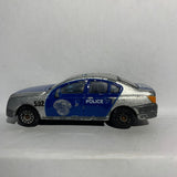 Silver Police Car Unbranded Diecast Car