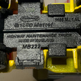 Yellow Highway Maintenance Truck 1990 MB222 Matchbox Municipal Diecast Car