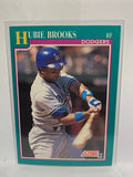 # 196 Hubie Brooks  Los Angeles Dodgers 1991 Score Baseball Cards