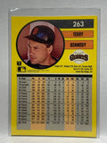 # 263 Terry Kennedy  San Francisco Giants 1991 Fleer Baseball card