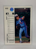 # 512 Joe Hesketh  Montreal Expos 1990 UD Baseball Cards