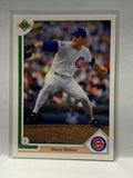 # 493 Steve Wilson  Chicago Cubs 1991 UD Baseball card