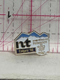 NT Calgary 1988 Winter Olympics Northern Telecom   Lapel Pin