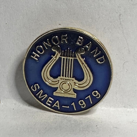 Honor Band SMEA 1979 Logo  Lapel Pin