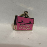 Making Changes Purse Bag  Lapel Pin