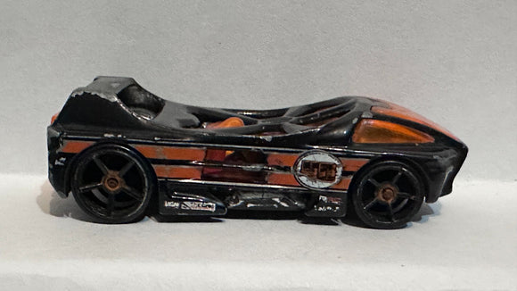 Black Night Burner Hot Wheels Diecast Car