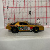 Gold #5 Mexico Chevy Camaro Z28 Hot Wheels Diecast Car
