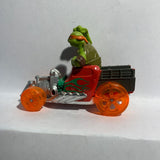 Green T-Machines Moon Chasers Michelangelo TMNT Playmates Diecast Car