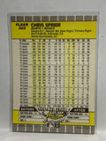 # 343 Chris Speier  San Francisco Giants 1989 Fleer Baseball card