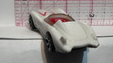 White Mach 5  Hot Wheels Diecast Car
