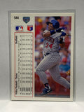 # 544 Kirby Puckett  Minnesota Twins 1991 UD Baseball Cards