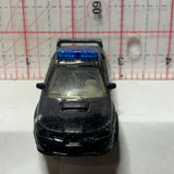 Black State Patrol Police Subaru Impreza WRX 2007 1/61 MB751 Matchbox Emergency Diecast Car