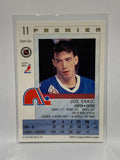 # 11 Joe Sakic Star Performers Quebec Nordiques 92-93 O-Pee-Chee Premier Hockey Cards