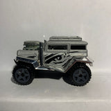 Silver Bad Mudder 2 Rebel Rides Hot Wheels Diecast Car