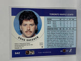 # 542 Doug Shedden  Toronto Maple Leafs 90-91 Pro Set Hockey Cards