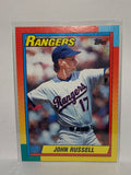# 107T John Russell  Texas Rangers 1990 Topps Baseball Cards