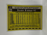 # 90T Tony Pena  Boston Red Sox 1990 Topps Baseball Cards