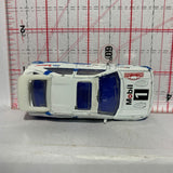 White #5 Ford Escort RS Cosworth 1/57 Matchbox Diecast Car