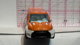 Orange Paramedic Ford Transit Connect GHC65 ©2019 Hot Wheels Diecast Car