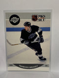 # 612 Francois Breault  Los Angeles Kings 90-91 Pro Set Hockey Cards