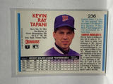 # 236 Kevin Tapani  Minnesota Twins 1992 Donruss Baseball Cards