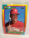 # 68T Carmelo Martinez  Philadelphia Phillies 1990 Topps Baseball Cards