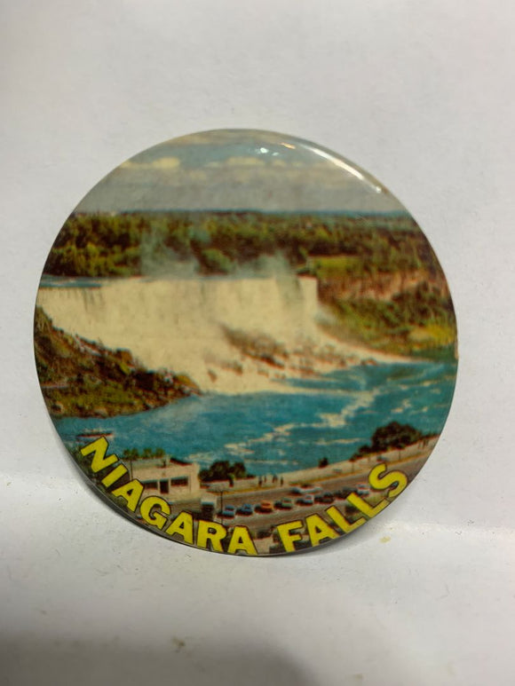 Niagara Falls Ontario  Button Pinback