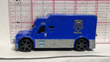 Blue Manhattan Safe Armored Car Marvel ©2006 Maisto Diecast Car