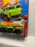 Green Rescue 5 Alarm Truck HW Rescue FYC83 D7C3 G1 2017 Long Card Hot Wheels Diecast Car