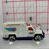 White Ambulance 2002 Mcdonalds Matchbox Diecast Car