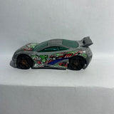 Grey Seared Tuner Anime Series Hot Wheels Diecast Car